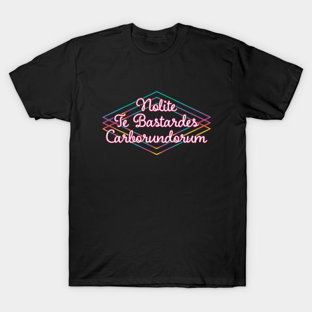 Nolite Te Bastardes Carborundorum Handmaid's Tale Retro Fan Art T-Shirt by graphicbombdesigns